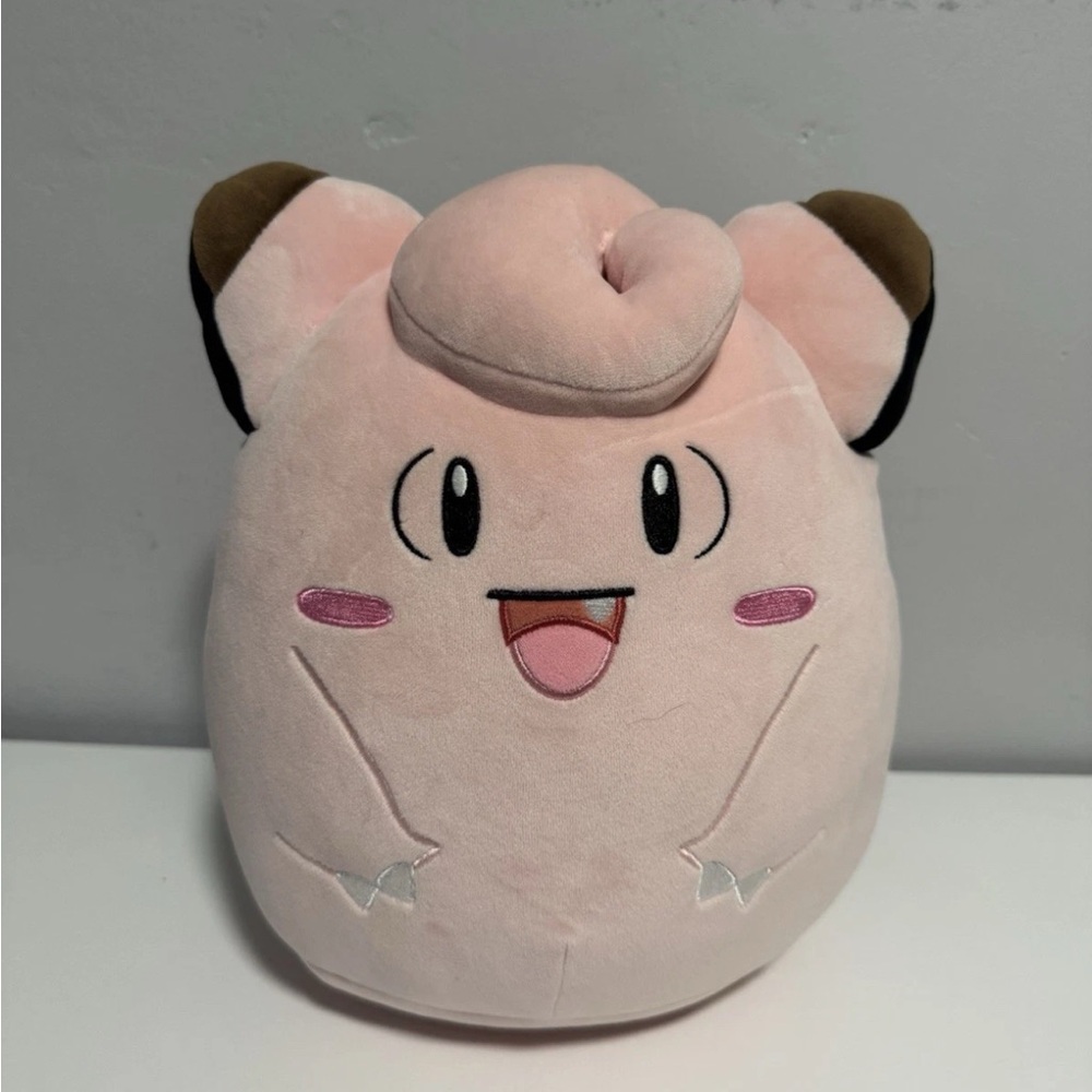 Squishmallows Clefairy Pokémon Collab 12”